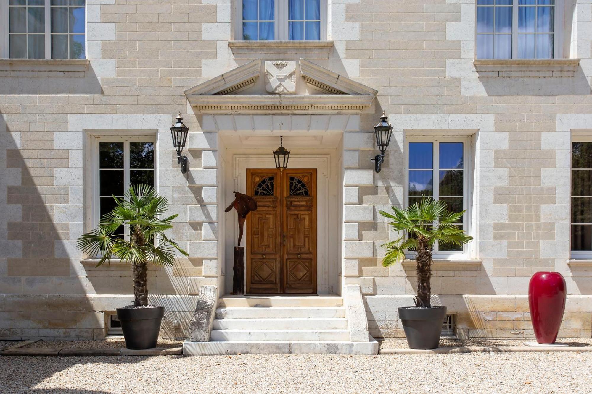Chateau De Bellevue B&B Et Appartements Avec Piscine Saisonal Chauffee Et Chambres Partout Climatisees Saint-Avit  Exterior photo